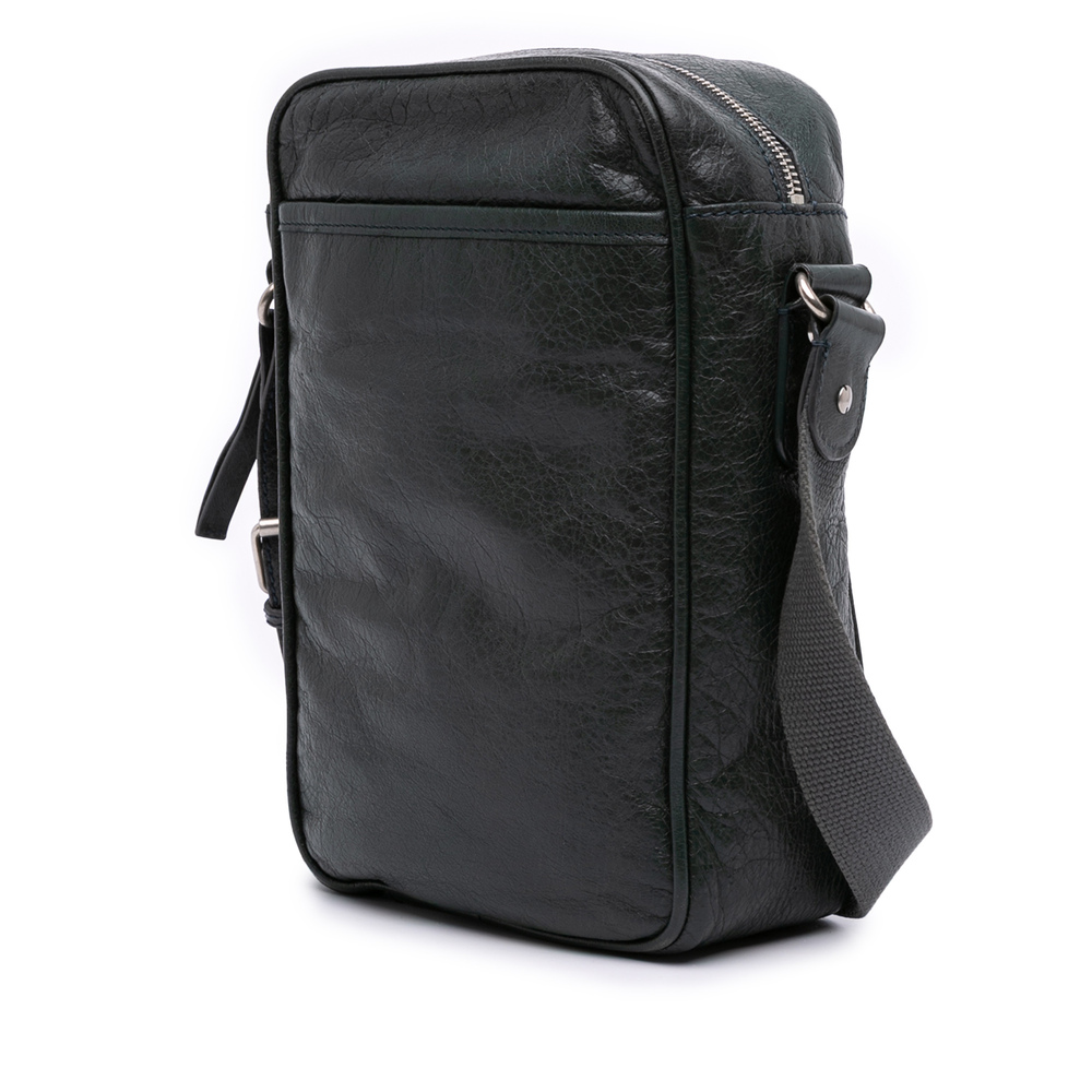 Pre-Loved Balenciaga Lambskin Motocross Classic Reporter Crossbody - Picture 2 of 12